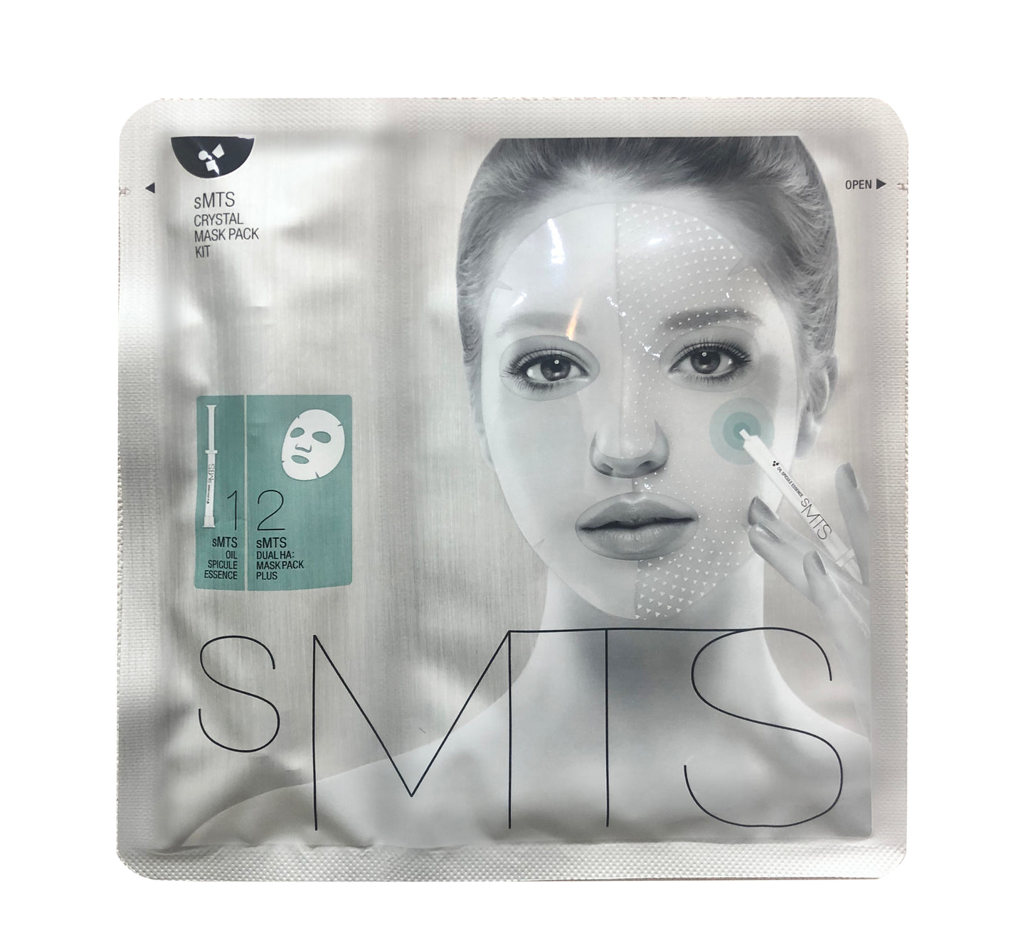 sMTS Crystal Mask Pack Kit (0.5ml x 1 ea + sheet / pack, 5 packs / box)