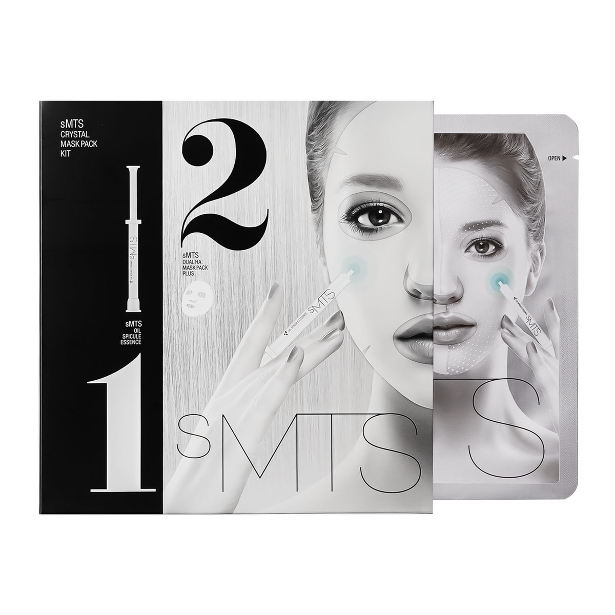 sMTS Crystal Mask Pack Kit - 5pcs/ box