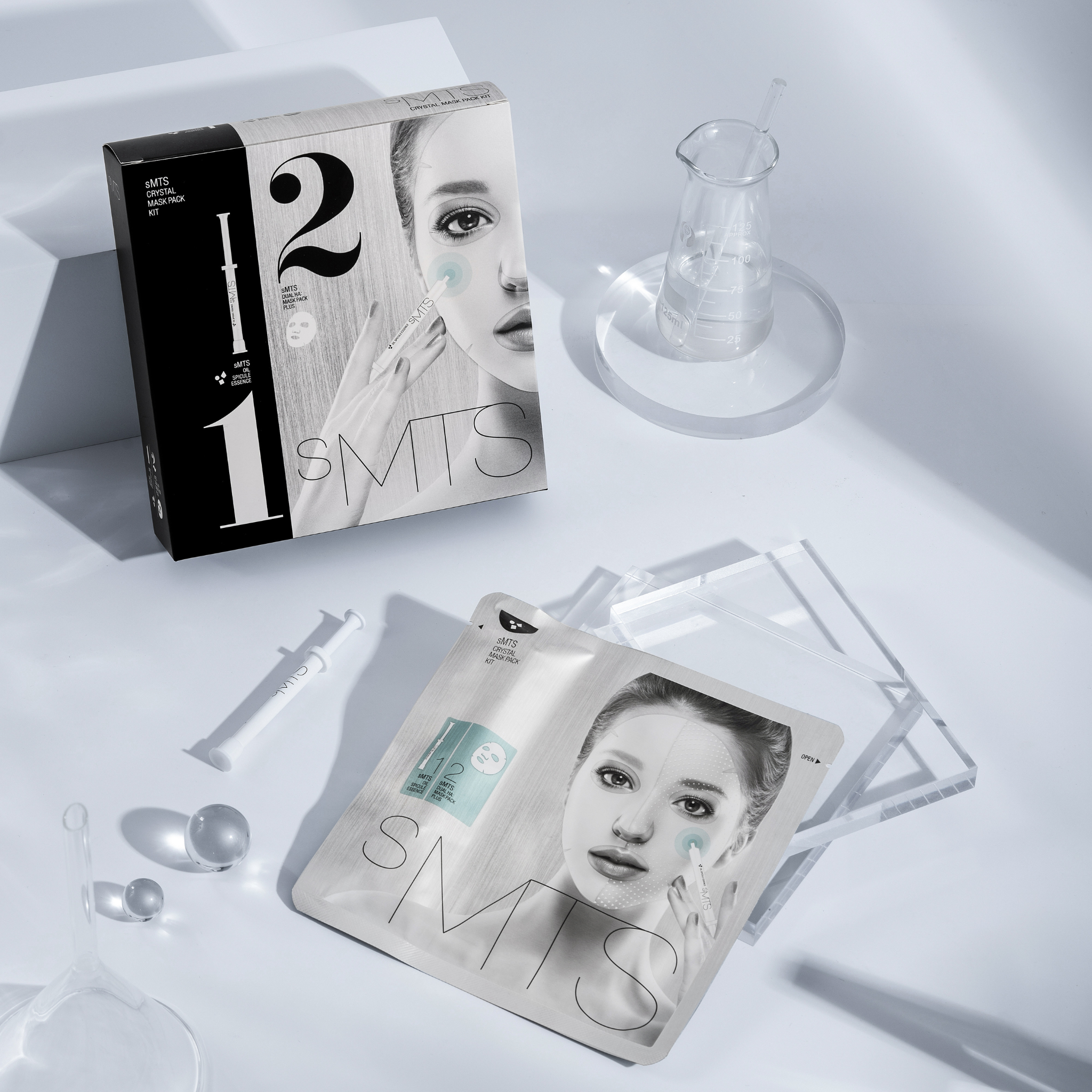 sMTS Crystal Mask Pack Kit - 5pcs/ box