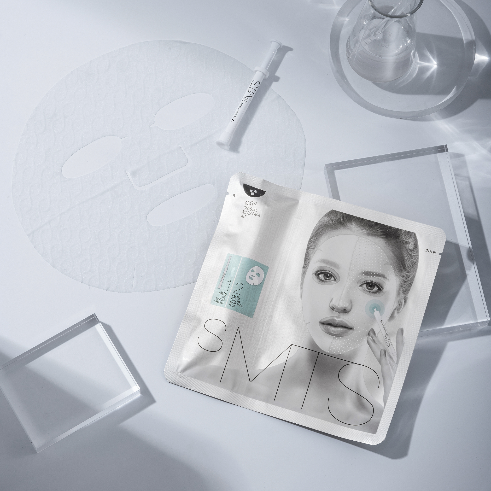 sMTS Crystal Mask Pack Kit - 5pcs/ box
