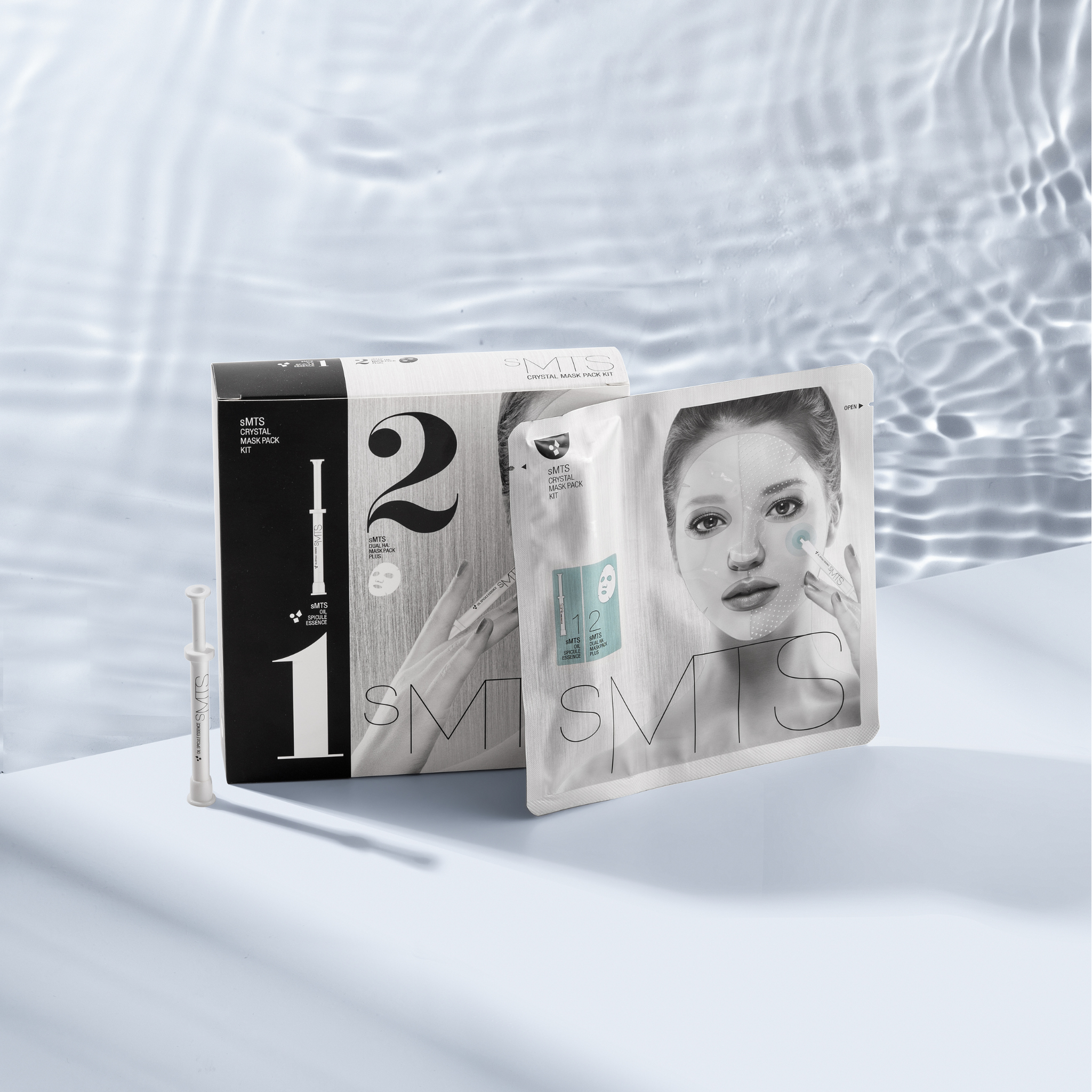 sMTS Crystal Mask Pack Kit - 5pcs/ box